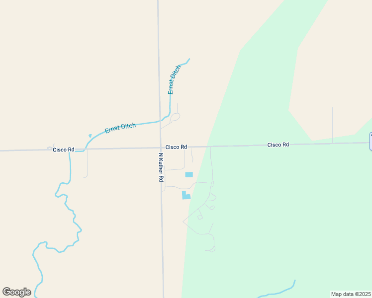 map of restaurants, bars, coffee shops, grocery stores, and more near 3003 Cisco Road in Sidney