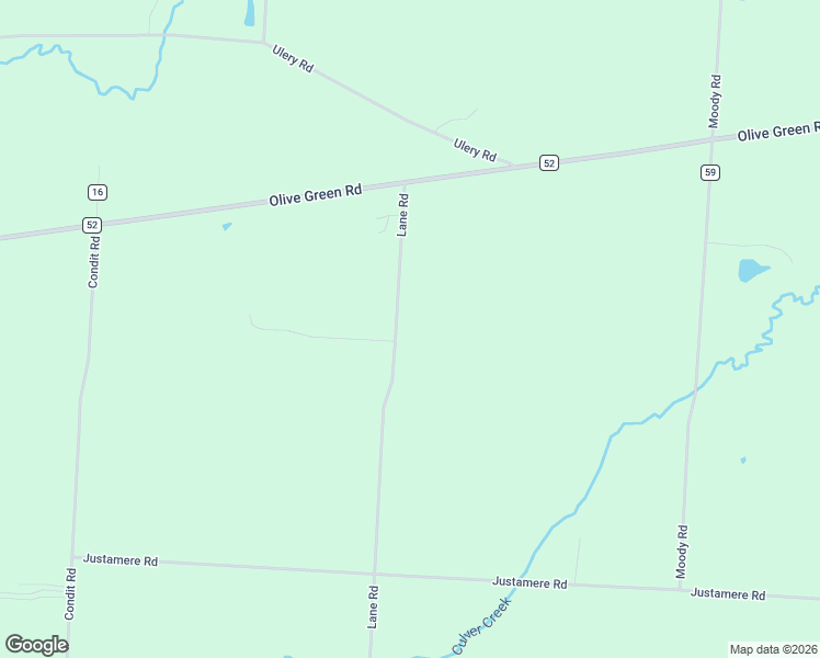map of restaurants, bars, coffee shops, grocery stores, and more near 7857 Lane Road in Centerburg