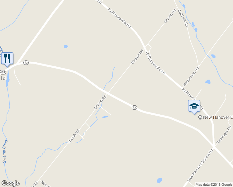 map of restaurants, bars, coffee shops, grocery stores, and more near 2411 Big Road in Gilbertsville