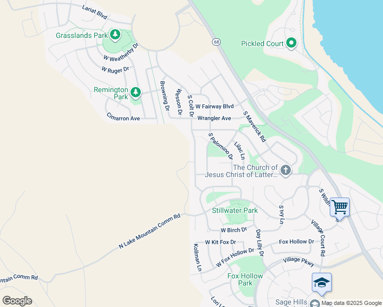 map of restaurants, bars, coffee shops, grocery stores, and more near 2473 South Colt Drive in Saratoga Springs