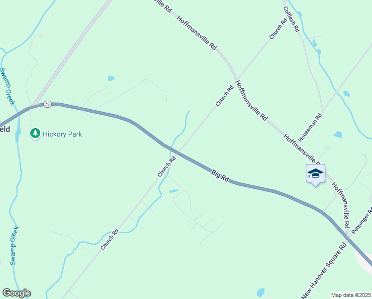map of restaurants, bars, coffee shops, grocery stores, and more near 3602 Church Road in Perkiomenville