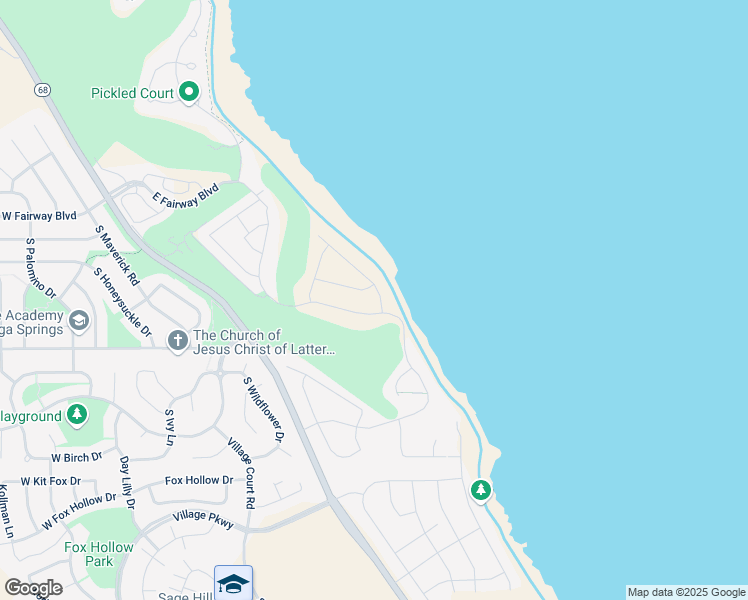 map of restaurants, bars, coffee shops, grocery stores, and more near 2477 S Blue Water Lane in Saratoga Springs
