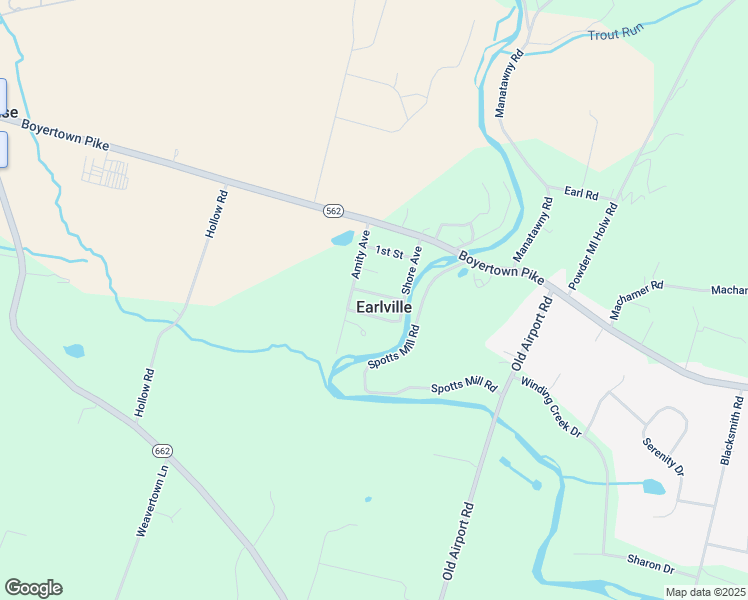 map of restaurants, bars, coffee shops, grocery stores, and more near 80 Amity Avenue in Douglassville