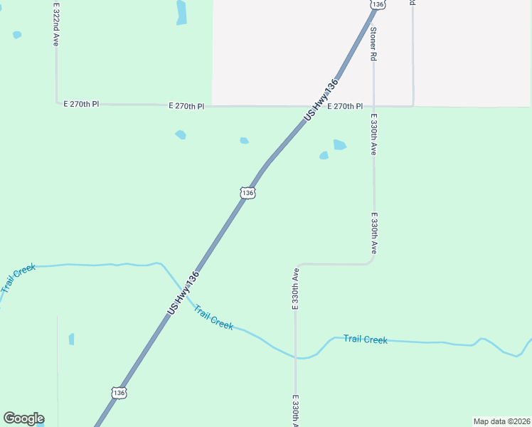 map of restaurants, bars, coffee shops, grocery stores, and more near 32931 US Highway 136 in Ridgeway