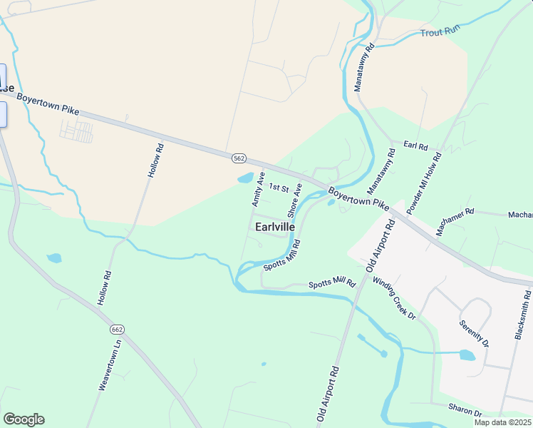 map of restaurants, bars, coffee shops, grocery stores, and more near 19 3rd Street in Douglassville