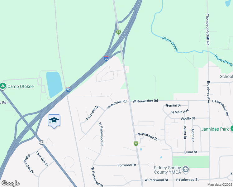 map of restaurants, bars, coffee shops, grocery stores, and more near 2744 Kristy Way in Sidney