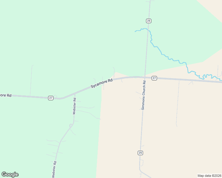 map of restaurants, bars, coffee shops, grocery stores, and more near 6910 Sycamore Road in Centerburg