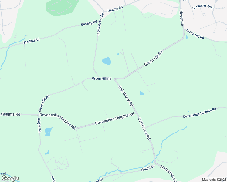 map of restaurants, bars, coffee shops, grocery stores, and more near 520 South Oak Grove Road in Harrisburg