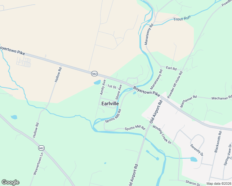 map of restaurants, bars, coffee shops, grocery stores, and more near 32 1st Street in Douglassville