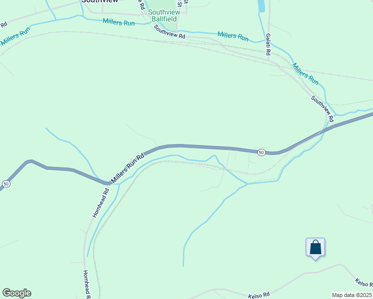 map of restaurants, bars, coffee shops, grocery stores, and more near 3998 Millers Run Road in McDonald