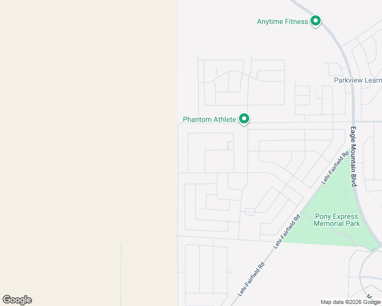 map of restaurants, bars, coffee shops, grocery stores, and more near 4868 Canaan Peak Drive in Eagle Mountain