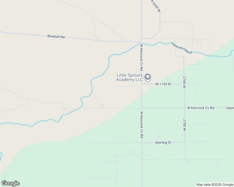 map of restaurants, bars, coffee shops, grocery stores, and more near 3199 West 1150 North in Roosevelt