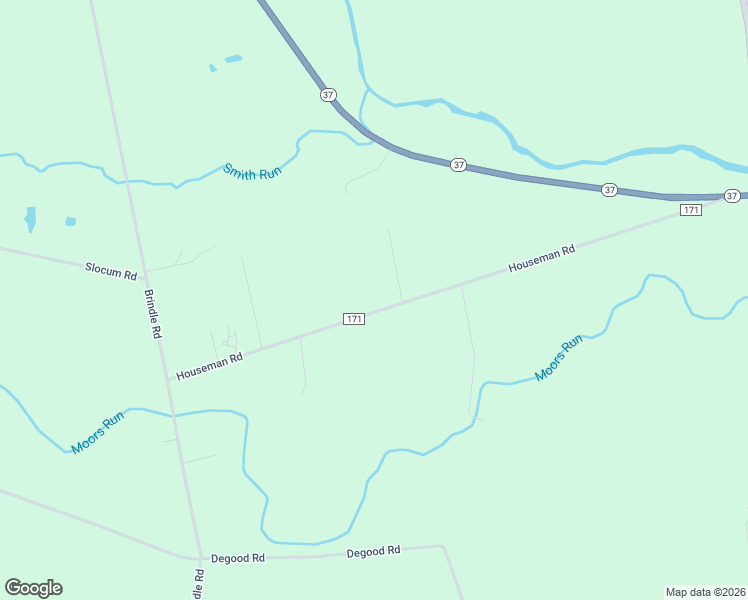 map of restaurants, bars, coffee shops, grocery stores, and more near 6380 Houseman Road in Ostrander