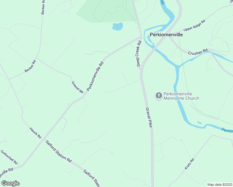 map of restaurants, bars, coffee shops, grocery stores, and more near 1646 Haywood Road in Perkiomenville