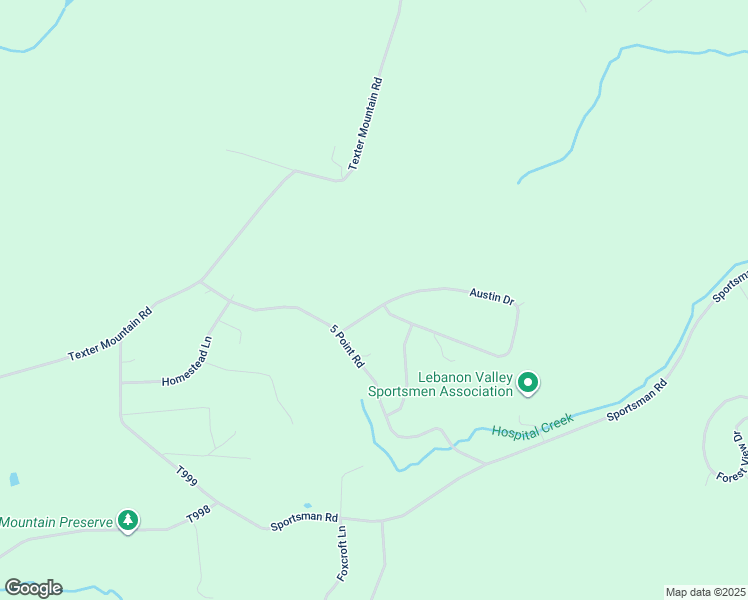 map of restaurants, bars, coffee shops, grocery stores, and more near 2 Austin Dr in Robesonia