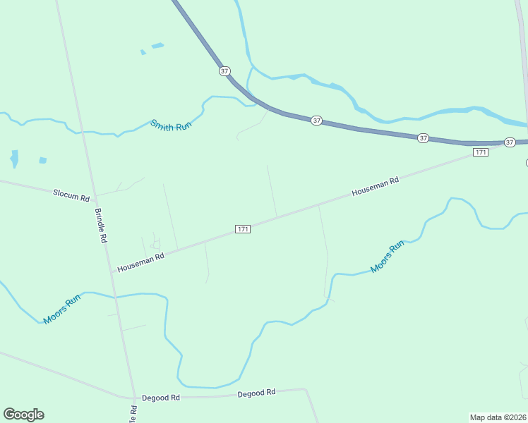 map of restaurants, bars, coffee shops, grocery stores, and more near 6380 Houseman Road in Ostrander