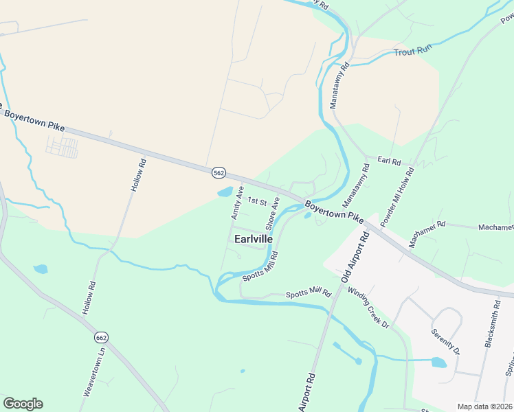 map of restaurants, bars, coffee shops, grocery stores, and more near 32 1st Street in Douglassville