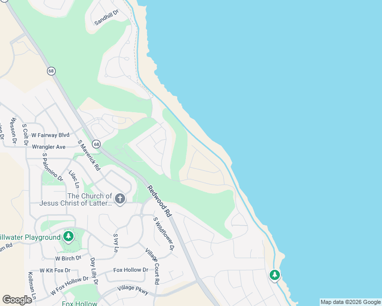 map of restaurants, bars, coffee shops, grocery stores, and more near 2397 South Serene Way in Saratoga Springs