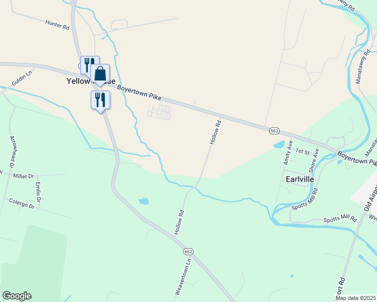 map of restaurants, bars, coffee shops, grocery stores, and more near 1725 Old Swede Road in Douglassville