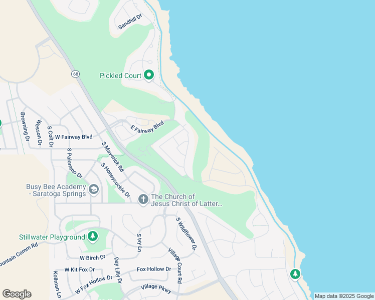 map of restaurants, bars, coffee shops, grocery stores, and more near 2394 South Shorewood Drive in Saratoga Springs