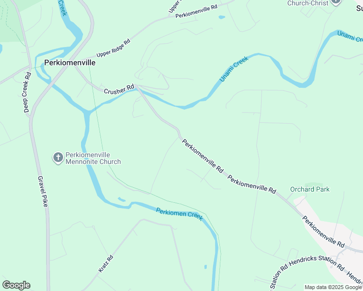 map of restaurants, bars, coffee shops, grocery stores, and more near 2280 Kratz Station Rd in Harleysville