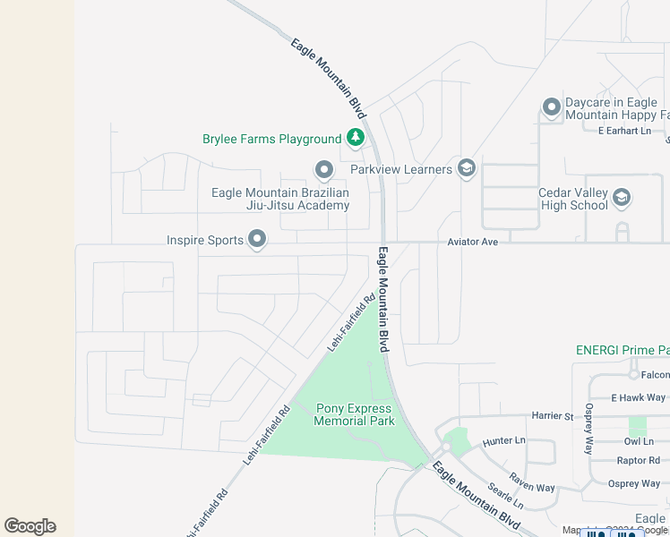 map of restaurants, bars, coffee shops, grocery stores, and more near 4816 North Mount Nebo Drive in Eagle Mountain