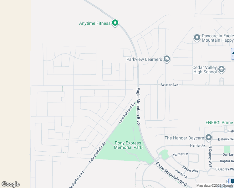 map of restaurants, bars, coffee shops, grocery stores, and more near 4816 North Mount Nebo Drive in Eagle Mountain