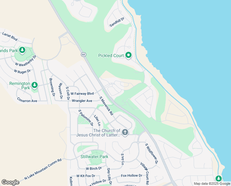 map of restaurants, bars, coffee shops, grocery stores, and more near 2326 South Long Drive in Saratoga Springs