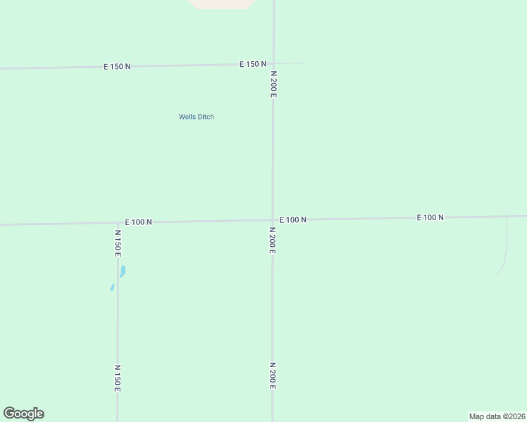 map of restaurants, bars, coffee shops, grocery stores, and more near 1120 North 200 East in Tipton