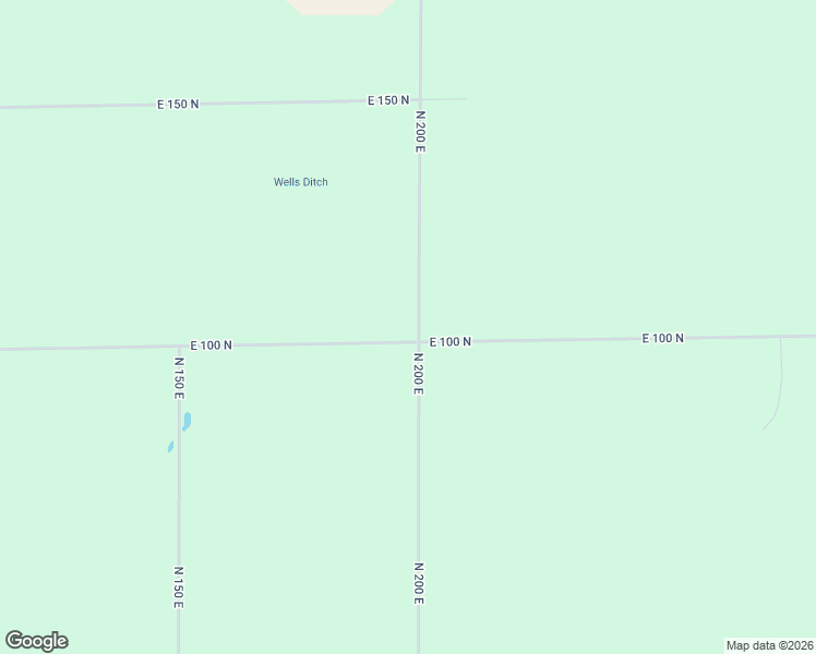 map of restaurants, bars, coffee shops, grocery stores, and more near 1120 North 200 East in Tipton