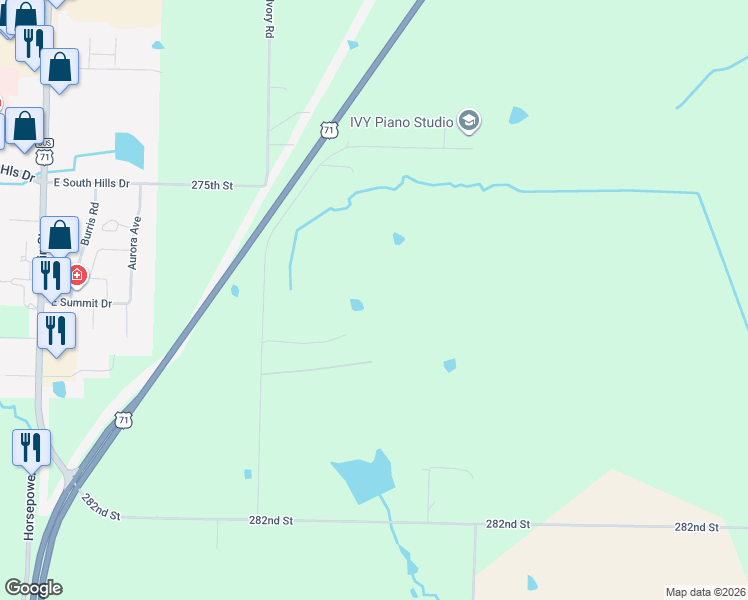 map of restaurants, bars, coffee shops, grocery stores, and more near in Maryville