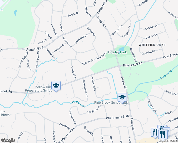 map of restaurants, bars, coffee shops, grocery stores, and more near 210 Pine Brook Road in Manalapan Township