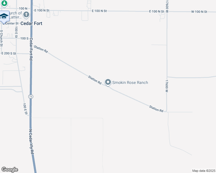map of restaurants, bars, coffee shops, grocery stores, and more near 376 Station Road in Cedar Fort