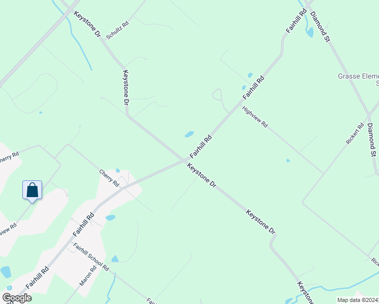 map of restaurants, bars, coffee shops, grocery stores, and more near 811 Fairhill Road in Sellersville