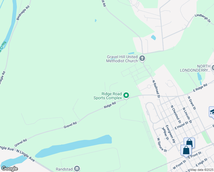 map of restaurants, bars, coffee shops, grocery stores, and more near 9 Clearview Drive in Palmyra