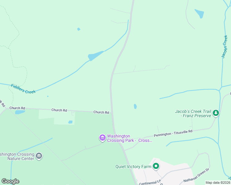 map of restaurants, bars, coffee shops, grocery stores, and more near 1258 Bear Tavern Road in Hopewell Township