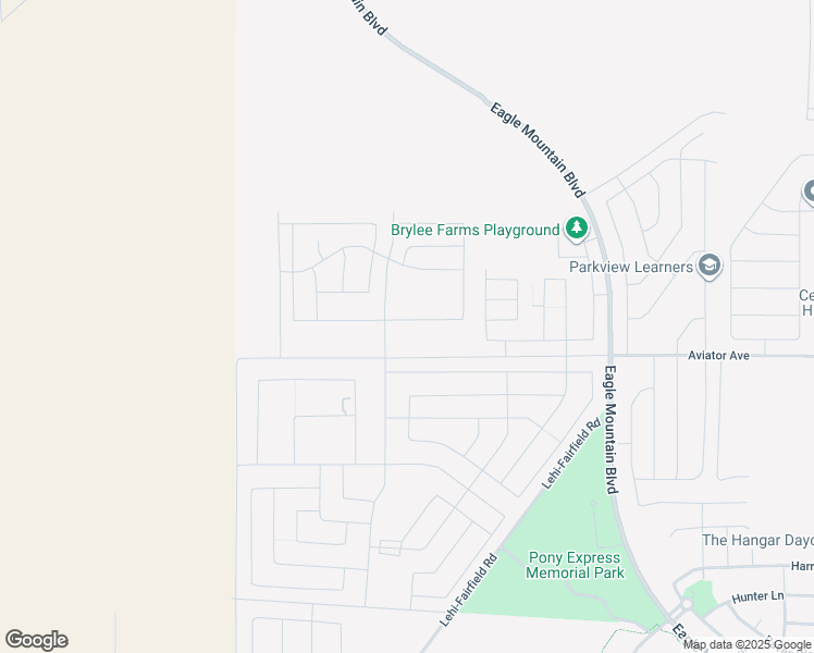 map of restaurants, bars, coffee shops, grocery stores, and more near 354 Clear Granite Way in Eagle Mountain