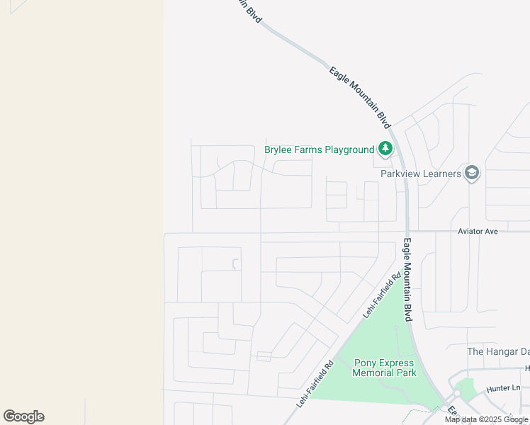 map of restaurants, bars, coffee shops, grocery stores, and more near 322 Clear Granite Way in Eagle Mountain