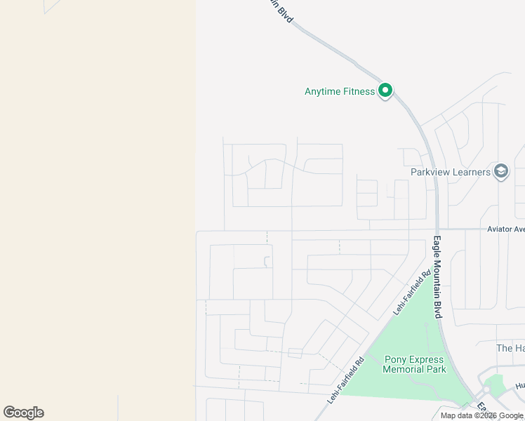 map of restaurants, bars, coffee shops, grocery stores, and more near 214 Clear Granite Way in Eagle Mountain