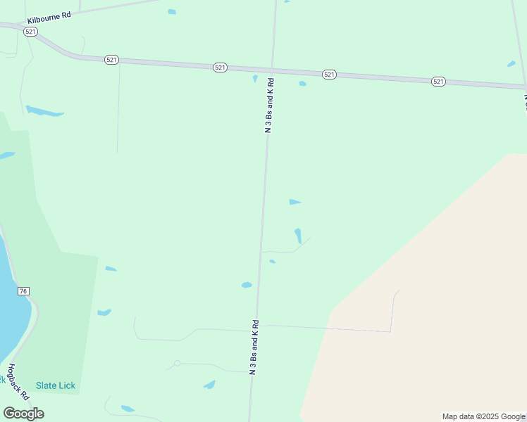 map of restaurants, bars, coffee shops, grocery stores, and more near 3740 N 3 Bs and K Rd in Sunbury
