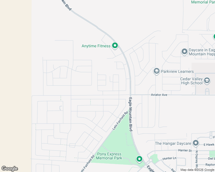 map of restaurants, bars, coffee shops, grocery stores, and more near Eagle Mountain Boulevard in Eagle Mountain