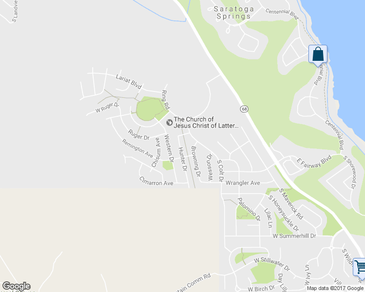 map of restaurants, bars, coffee shops, grocery stores, and more near 2244 South Hunter Drive in Saratoga Springs