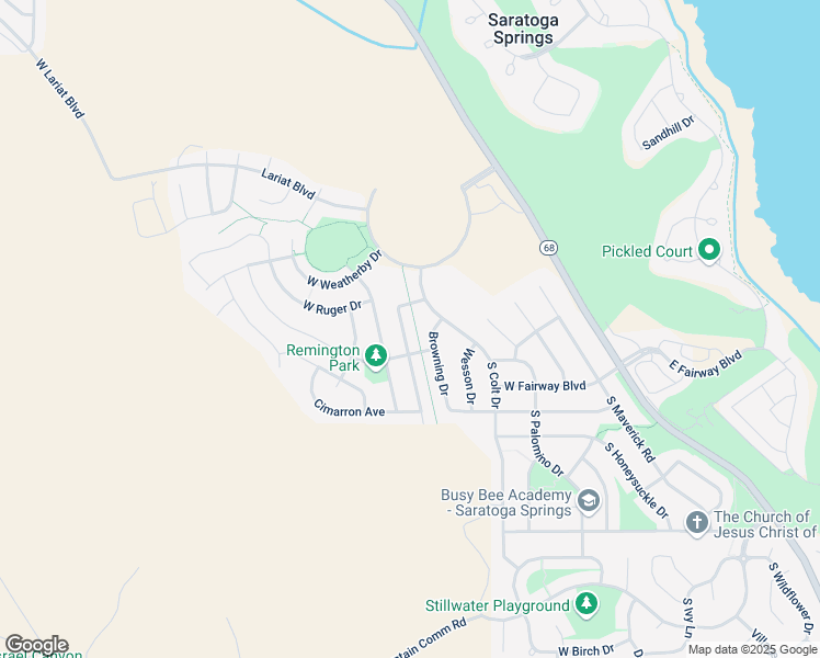 map of restaurants, bars, coffee shops, grocery stores, and more near 2244 South Hunter Drive in Saratoga Springs