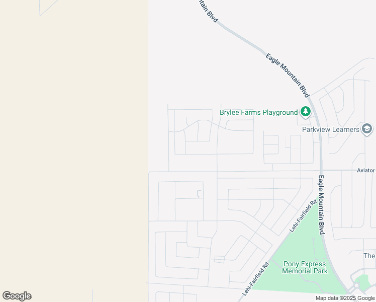 map of restaurants, bars, coffee shops, grocery stores, and more near 177 Clear Granite Way in Eagle Mountain