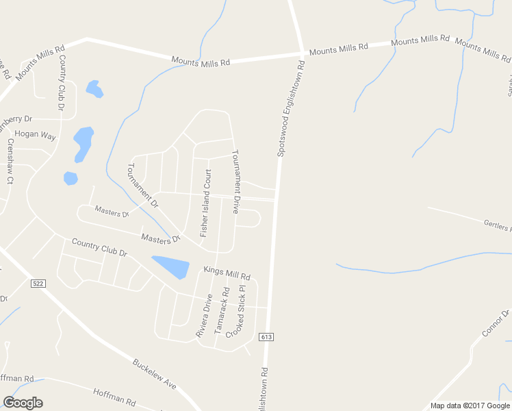 map of restaurants, bars, coffee shops, grocery stores, and more near 9 Troon Court in Monroe Township