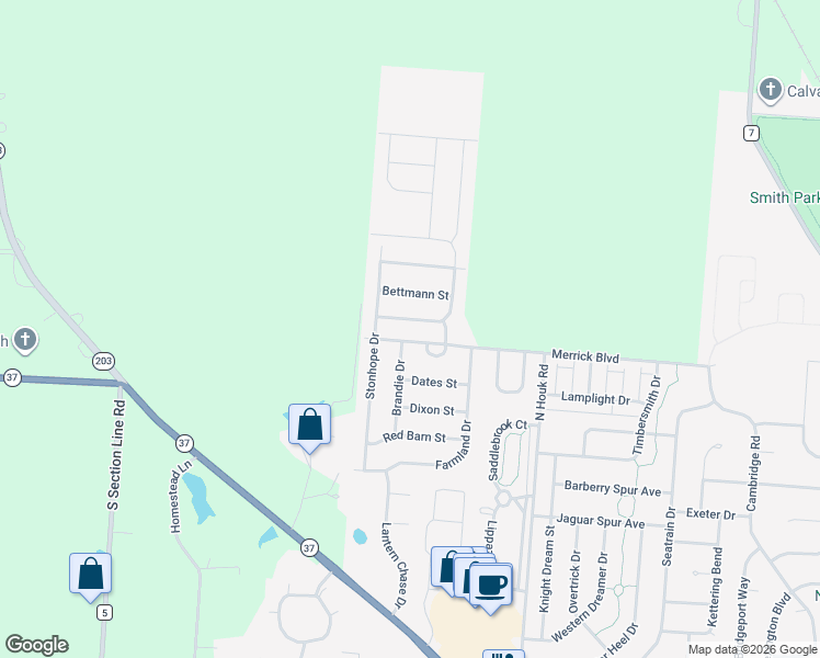 map of restaurants, bars, coffee shops, grocery stores, and more near 136 White Elm Drive in Delaware