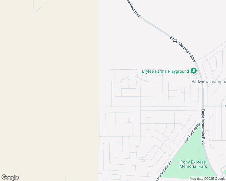 map of restaurants, bars, coffee shops, grocery stores, and more near 5131 Old Cobble Way in Eagle Mountain