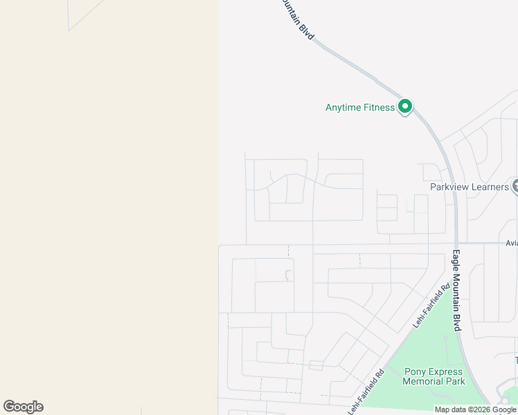 map of restaurants, bars, coffee shops, grocery stores, and more near 5134 Old Cobble Way in Eagle Mountain