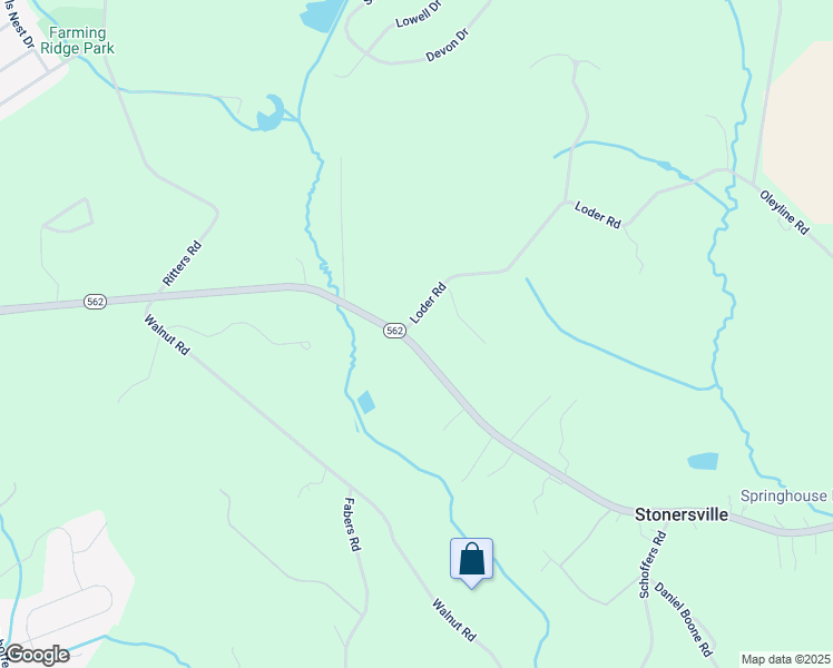map of restaurants, bars, coffee shops, grocery stores, and more near 11 Loder Road in Birdsboro