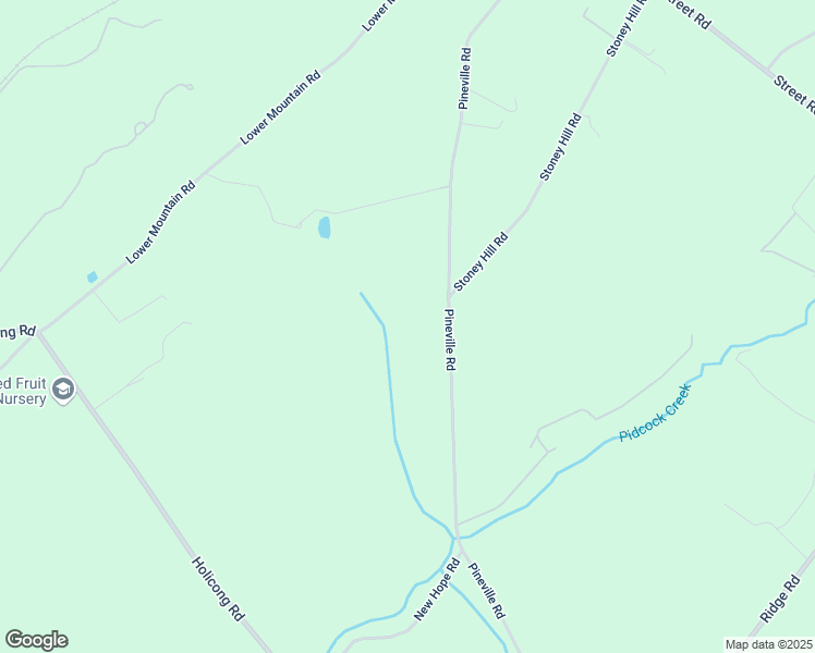 map of restaurants, bars, coffee shops, grocery stores, and more near 1440 Pineville Road in New Hope